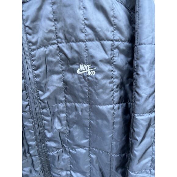 Vintage Nike ACG Puffer Jacket Size Large Black - Picture 4 of 14